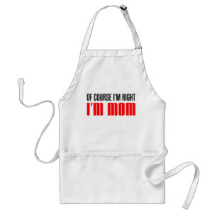 Jag har rätt jag är mamma förkläde