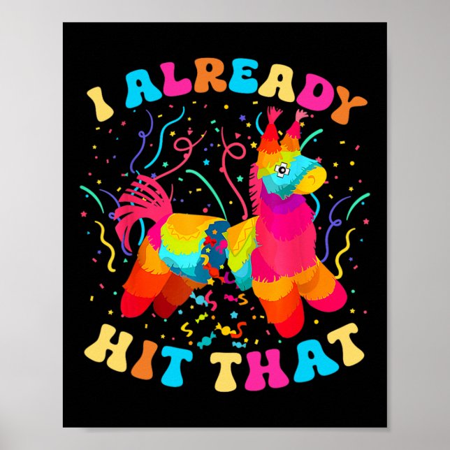 Jag har redan Slått den där berömda Cinco De Mayo  Poster (Framsidan)