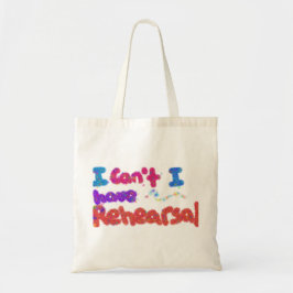 Jag har repetition att hänga lös tygkasse