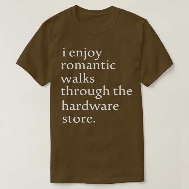 Jag har Romantiska resor genom maskinvaruarkivet T Shirt (Design framsida)