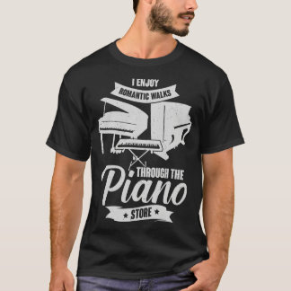 Jag har Romc-promenader genom Piano Store T Shirt