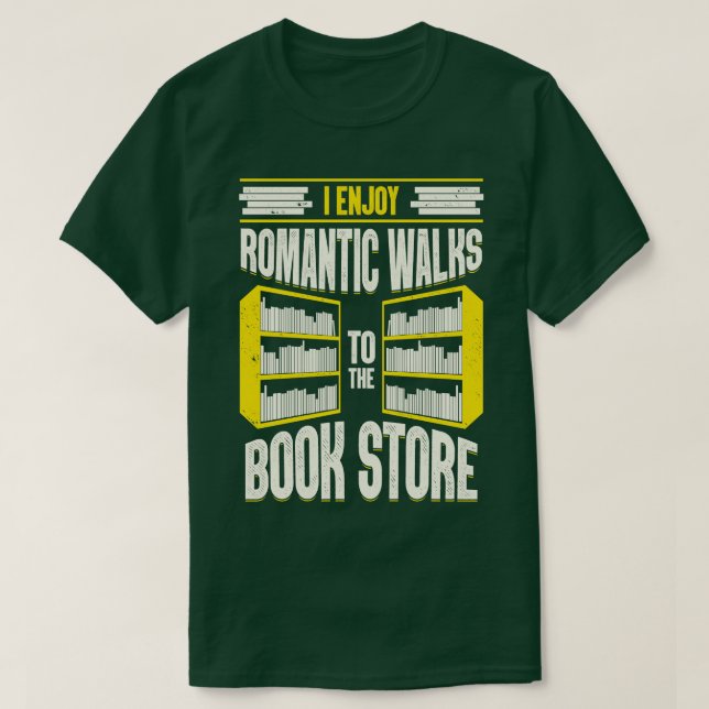 Jag har Romc Walks till Bok Store T Shirt (Design framsida)