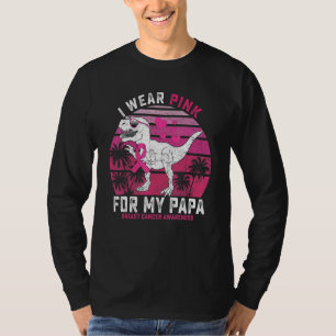 Jag Har Rosa För Min Pappa Rex Dinosaurie Band Tod T Shirt