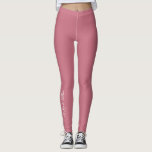 Jag Har Rosa Legging<br><div class="desc">Uttryck Rosa Leggings med ord "I Har this" på högernas grund ben. Dagliga eller aktiva slitage.</div>