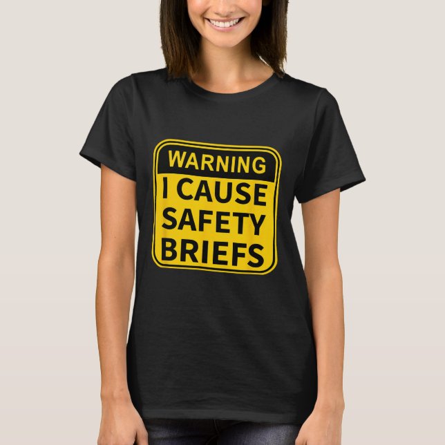 Jag har säkerhetsbrister t shirt (Framsida)