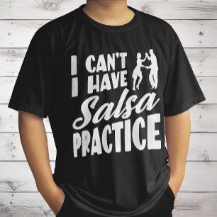 Jag har Salsa Practice Latin Dances Salsa T Shirt