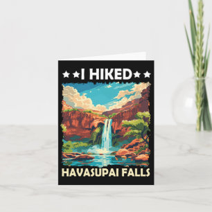 Jag har satt Havasupai Falls Grand Canyon Hiking C Kort