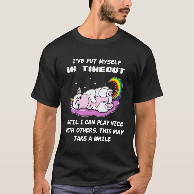Jag har satt mig in i tidsgränsen t shirt (Framsida)