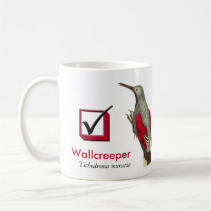 Jag har sett den Wallcreeper birder'sens kontroll Kaffemugg