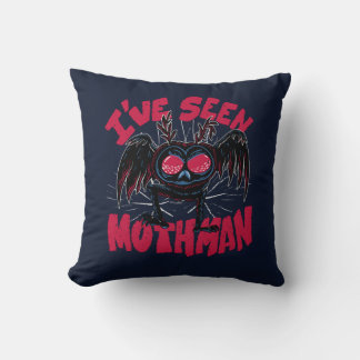 Jag har sett Mothman Funny Cryptid Gift Kudde