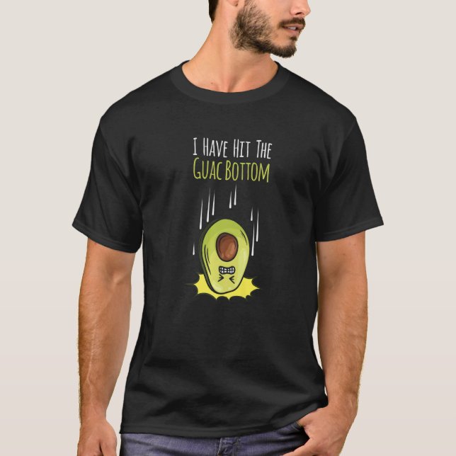 Jag har Slått vegetarianer i Guac Grund I i Avocad T Shirt (Framsida)