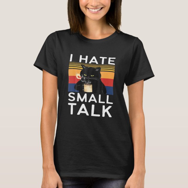 Jag har små svarta svarta salksalabinor t shirt (Framsida)