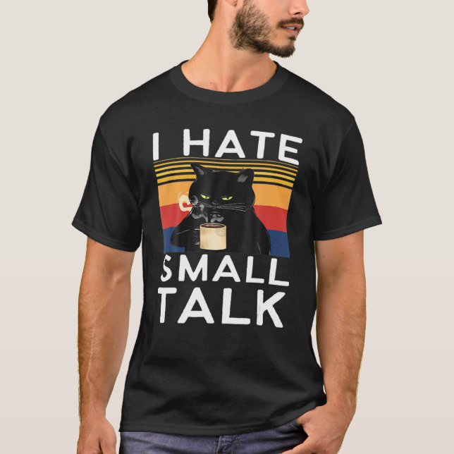 Jag har små svarta svarta salksalabinor t shirt (Framsida)