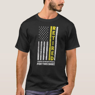Jag har sparat så många 911-utsändningsoperat t shirt
