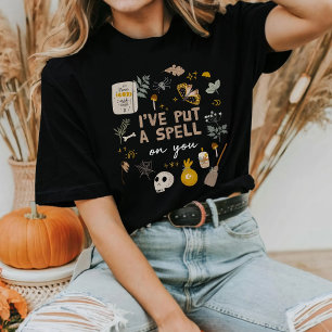 Jag har stavat på dig botaniskt Witch T Shirt