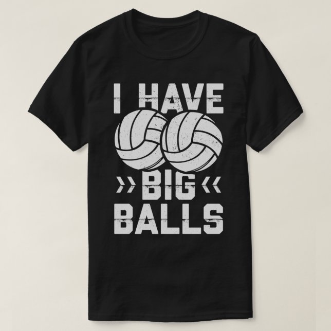 Jag har stort bollar t shirt (Design framsida)