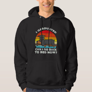 Jag har studerat på Hund i Bed Dachshund Hoodie