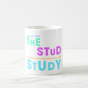 Jag har stulit i Study - Funny Student Design Kaffemugg