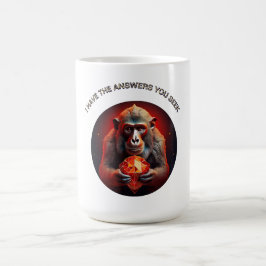 Jag har svaren du söker kaffemugg
