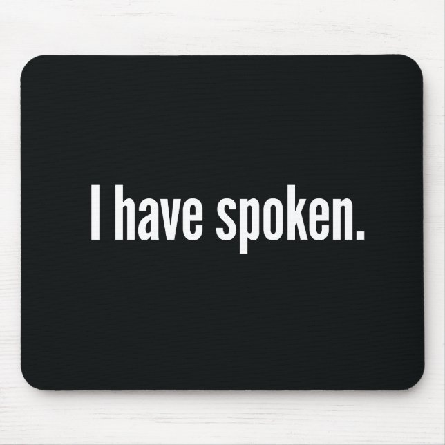 Jag har talat musmatta (Framsidan)