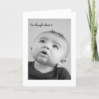 Jag har tänkt på det kort