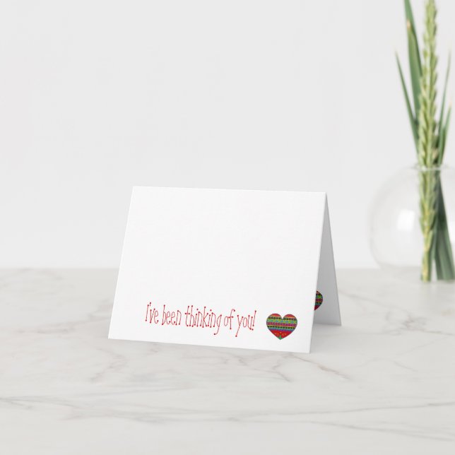 Jag har tänkt på dig kort (Framsida)