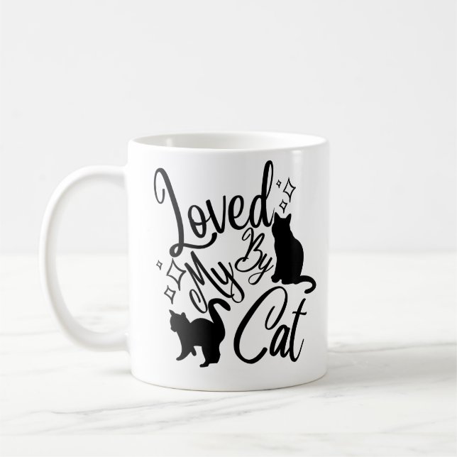Jag har tappat av mitt katt kaffemugg (Vänster)
