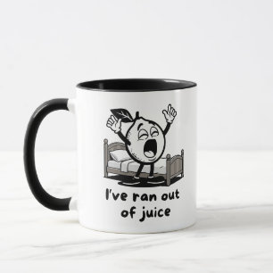 Jag Har Tappat Saft Leken Lemon Skämt Mugg