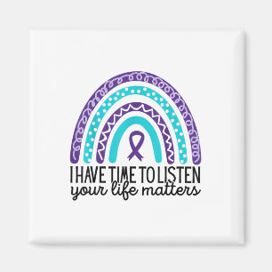 Jag Har Tid Att Lyssna, Medvetenhet Om Självmordsf Magnet