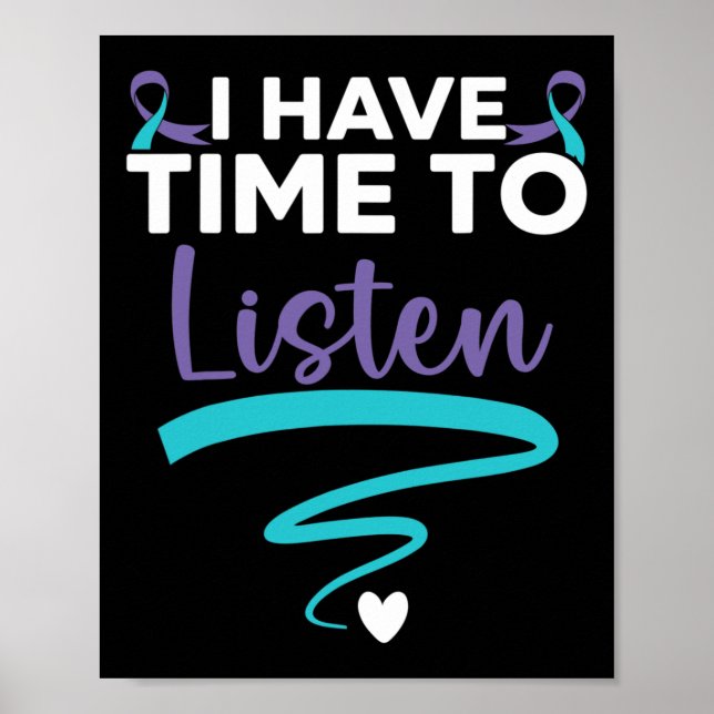 Jag har tid att lyssna på dina livsproblem mental  poster (Framsidan)