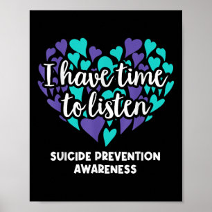 Jag har tid att lyssna på medvetenheten om självmo poster