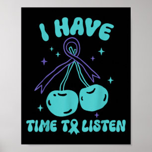 Jag har tid att lyssna på psykisk hälsa &stämpel; poster