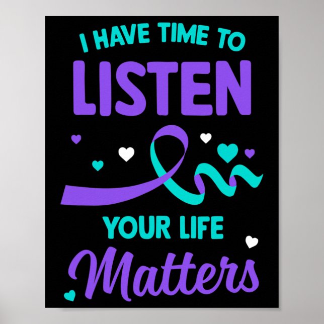 Jag har tid att lyssna på psykiskt självmord poster (Framsidan)