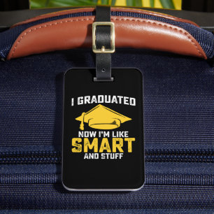Jag har tränat nu som Smart och Saker Studenten Bagagebricka