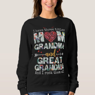 Jag har tre titlar på Mamma mormor och Underbara m T Shirt