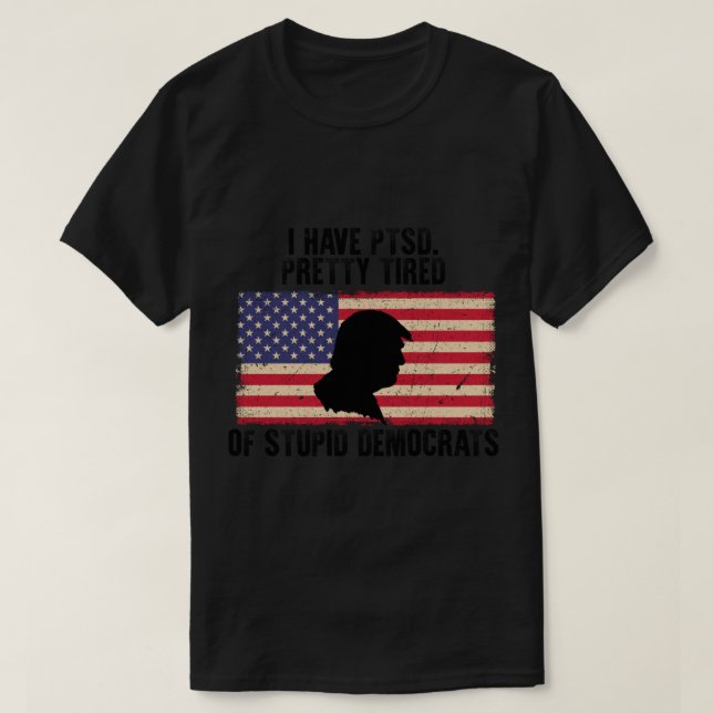 Jag har tröttnat på Söt av stulna demokrater T Shirt (Design framsida)