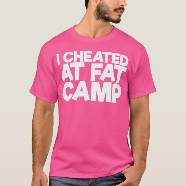 Jag har tuggat på Tjock Camp T Shirt (Framsida)