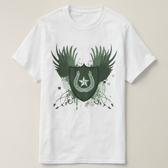 Jag har tur. t-shirt (Design framsida)