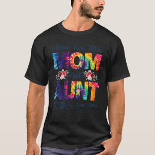 Jag har två avdelningar Mamma och Moster bästa Mos T Shirt