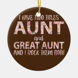 Jag har två avdelningar Moster och Underbara Moste Julgransprydnad Keramik