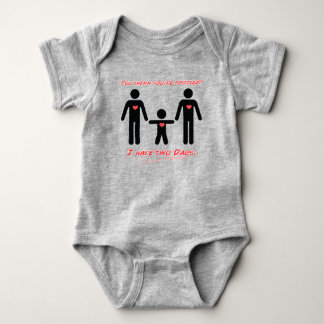 Jag har två pappor tee