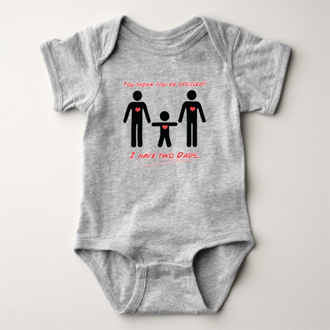 Jag har två pappor tee (Framsida)
