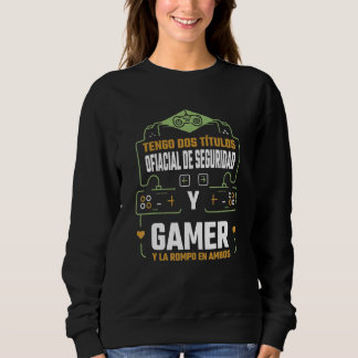 Jag Har Två Säkerhetstitlar Och Är Gamer Och L T Shirt