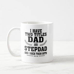 Jag har två Titel Pappa-skjorta Kaffemugg