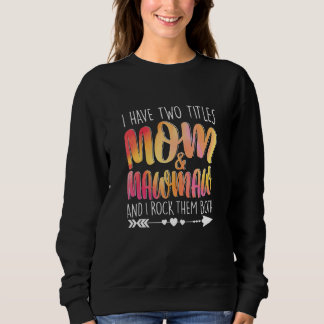 Jag har två titlar Mamma & Mawmaw förälder Mamma F T Shirt