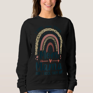 Jag har två titlar Mamma och Mamma Women Leopard M T Shirt