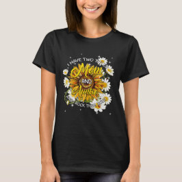 Jag har två titlar på Mamma och Auntie Solros Funn T Shirt