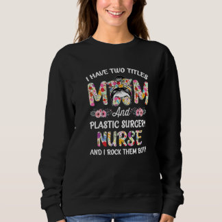 Jag har två titlar på Mamma och nattskift Nurse St T Shirt
