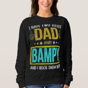 Jag har två titlar Pappa och ampy för Far T Shirt