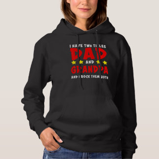 Jag har två titlar Pappa och morfar och jag Sten d T Shirt